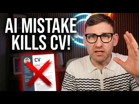 The AI Mistake Killing Your CV Chances